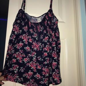 Floral crop top